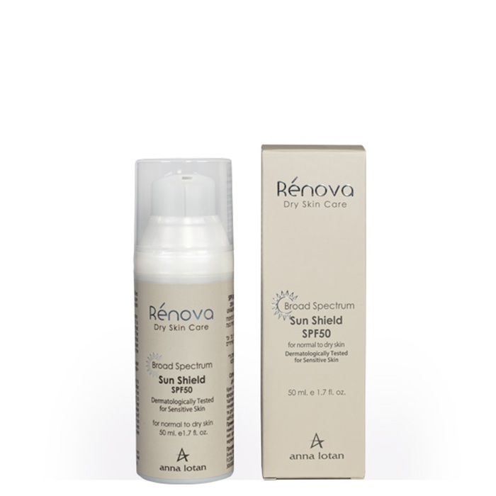 קרם יום הגנה 50 SPF לעור רגיל עד יבש מסדרת רנובה אנה לוטן Anna Lotan Bonne Vie